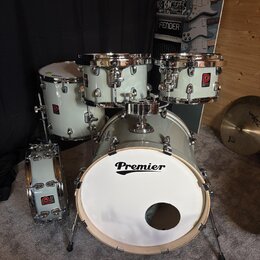 Prodám bicí Premier Artist 20" Steel grey