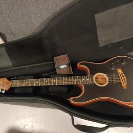 Fender American Acoustsonic-Rychlé jednání sleva.