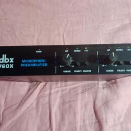 DBX 760x 2channel vintage preamp