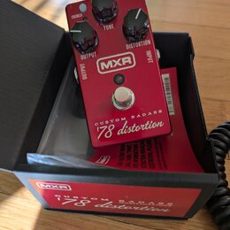 Pedál MXR custom badass 78 (overdrive/ distortion)