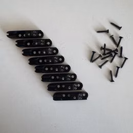Kobylka ABM 3210B Single Guitar Bridge 8ks - REZERVOVAN&Eacute;