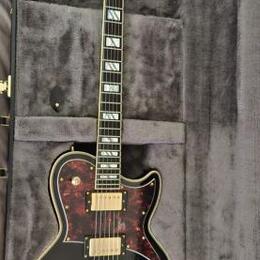 D'Angelico Deluxe Atlantic Solid Black (puvodni cena ~35 000