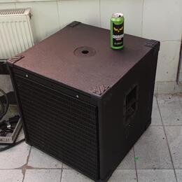 rezerv.2x sub Bass pasivní s profi reproduktory B@C Speakers
