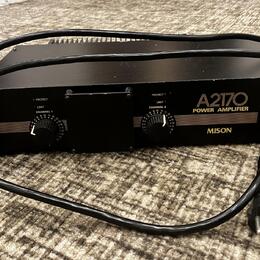 Koncový zesilovač Mison A2170 – 2x 170 W (8 Ohm)