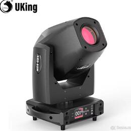 U'King 2ks 200W LED pohyblivé hlavy světla/Wash/Zoom