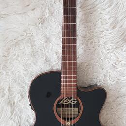 LAG Tramontane T100ASCE-BLK Auditorium slim Cutaway