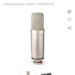 Rode NTK Lampový studiový mikrofon (možná výměna)