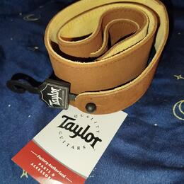 Nový kožený popruh Taylor Gemstone Nubuck - HNĚDÝ