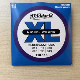 Struny D&rsquo;Addario XL EXL115 Blues/Jazz Rock 11-49