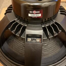 B&C 15NBX100 8/ohm 