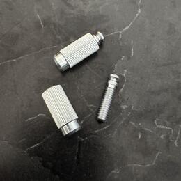 Gotoh 510 studs / posts + inserts – chrome NOVÉ