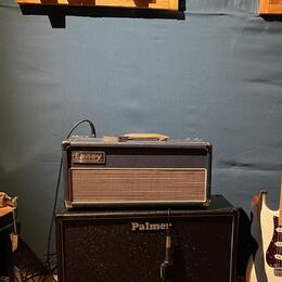 Laney Lionheart L20H + Palmer reprobox + custom hard case