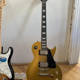 Vintage V100MRJBM ICON SERIES Gold Top Joe Bonama