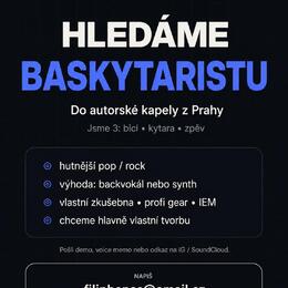 Hledáme baskytaristu