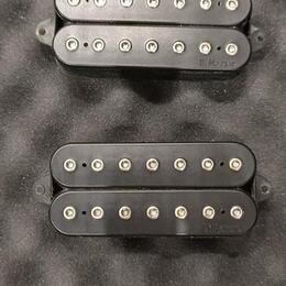 Snímače DiMarzio Fusion Edge 7 (bridge + neck) a kabeláž