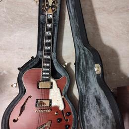 D'Angelico Deluxe DLX SSTP Semi-Hollow Single Cutaway