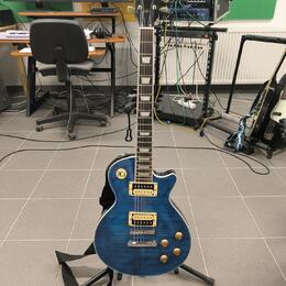 SX Les Paul BLUE el. kytara super stav