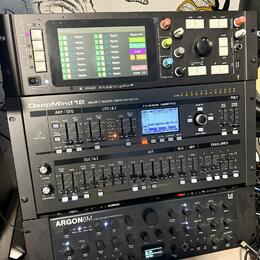 Synth rack - Kodamo, DeepMind, Argon