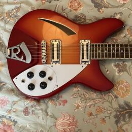 Re: Krásná kopie Rickenbacker, pololubová,jako nová 60s,