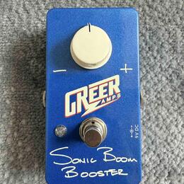Greer amps Sonic Boom Booster