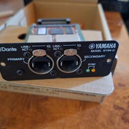 Predám dante kartu Yamaha NY64-D Dante
