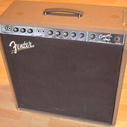 1961 Fender Concert Amp 6G12-A Brownface