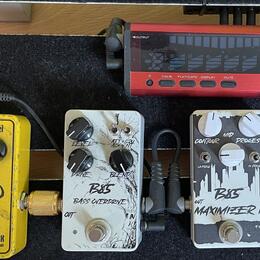 Rozprodávám efekty z pedalboardu