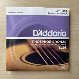 D'Addario EJ26 11-52 struny pro akustickou kytaru