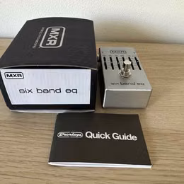 MXR Six Band EQ &ndash; t&eacute;měř nov&yacute;, krabice, z&aacute;ruka