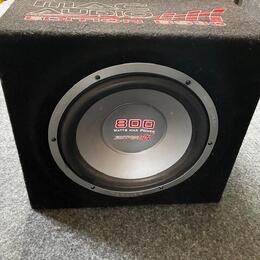 Prodám reprobox 800 Watt MAC AUDIO