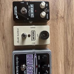 Rozprodej pedalboardu (microamp, holygrail, ace octave fuzz)
