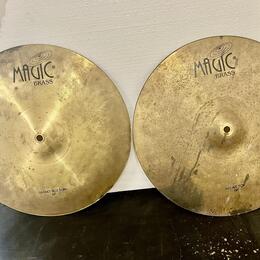 Magic Amati brass 14" hi hat. 