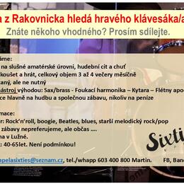 Hledáme klávesáka/ačku