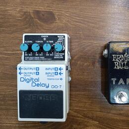 Boss DD-7 + tap tempo