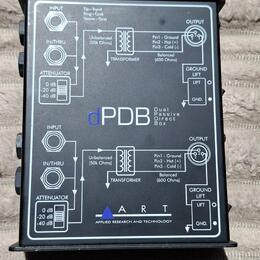 ART dPDB – Dual Passive Direct Box (Dvoukanálový DI Box)