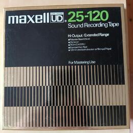 Recording tapes - Maxwell 120-25 UD
