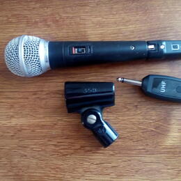 Mikrofon OMNITRONIC M-60+bezdrátový vys.-přij.