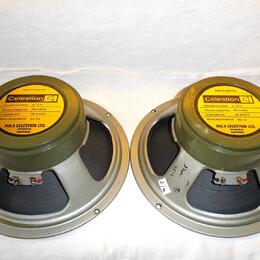 --- Prodám 2x Vintage Celestion G12H 55Hz / 1972 ---