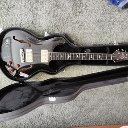 PRS SE Hollowbody Standard Piezo Dog Hair Smokeburst
