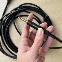 Klotz TIR0600PSP Titanium 6 m Rovný - Lomený kytarový kabel
