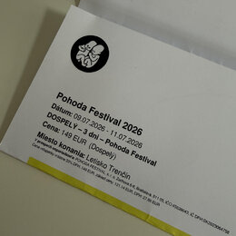 3-day ticket Pohoda 2026