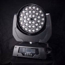 Otočn&eacute; hlavy WASH/ZOOM 36x18W RGBWA+UV - wireless DMX