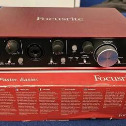 Focusrite Scarlett 2i4 2nd Gen rezervácia 