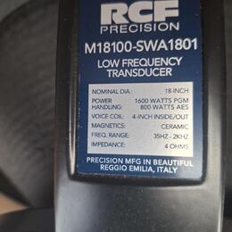 RCF reproduktory 