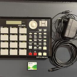 AKAI MPC 500 (128 MB RAM, 2 GB CF karta, po servisu)