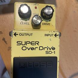 Boss SD-1 Japan 1996 s volbou