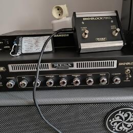Mesa Boogie Big Block 750 (230V, USA) + Footswitch + Krabica