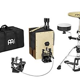 MEINL Cajon Drum Set +  Tama 8" x 3" Metalworks Effect Snare
