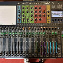 Soundcraft Si Expression 2 + Mini Stagebox 16 + flight case