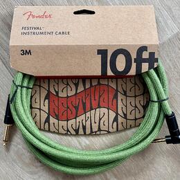 Kyt. kabel Fender Hemp (deluxe konce), 3 m lomený